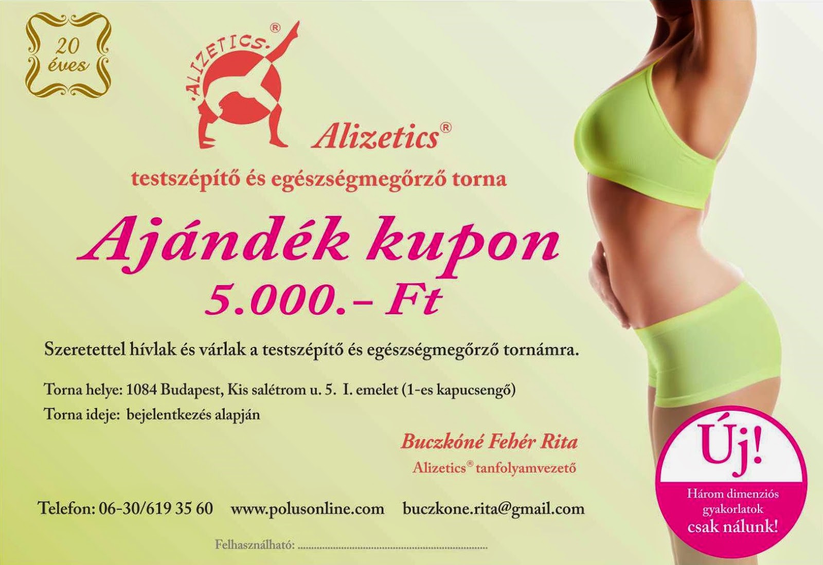 Buczkóné Fehér Rita szórólapok, plakátok