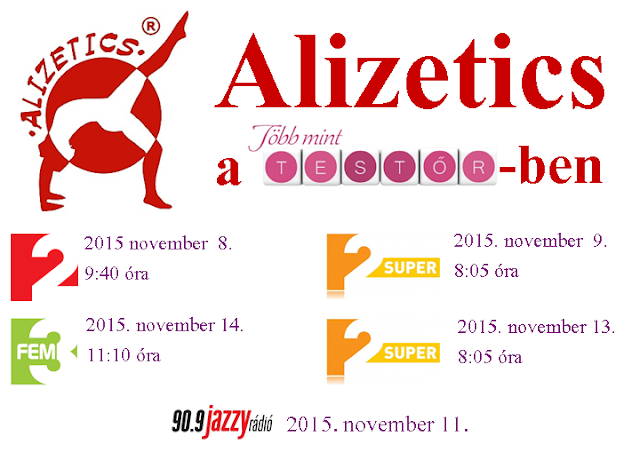 Az Alizetics a TV2 műsorán