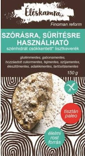 Éléskamra Valódi barna kenyér szénhidrátcsökkentett lisztkeverék 235g